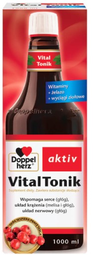 DOPPELHERZ VITAL TONIK 1000ml AKO DARČEK BEZ CUKRU