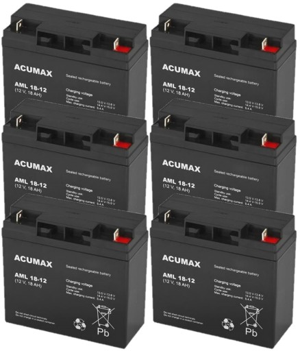 Tbc70 батареї набір батарей для дбж apc eaton powerwalker 6x aml 18-12