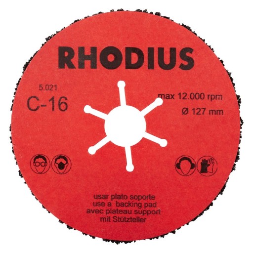 ДИСК ШЛІФУВАЛЬНИЙ RH ST 125 P16 - коп