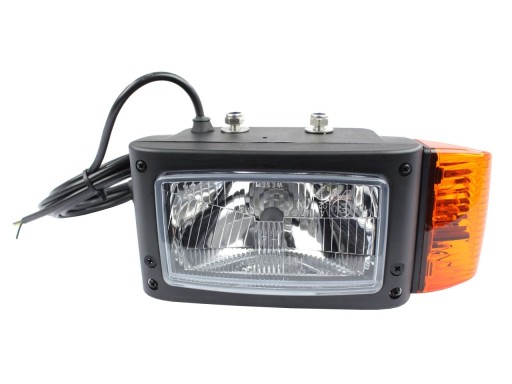 Фара H4 права + лампа 12V REPR1.24207