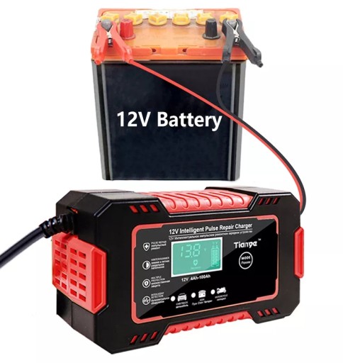 АВТОМАТИЧЕСКИЙ ВЫПРЯМИТЕЛЬ ЗАРЯДНОЕ УСТРОЙСТВО АККУМУЛЯТОР 12V