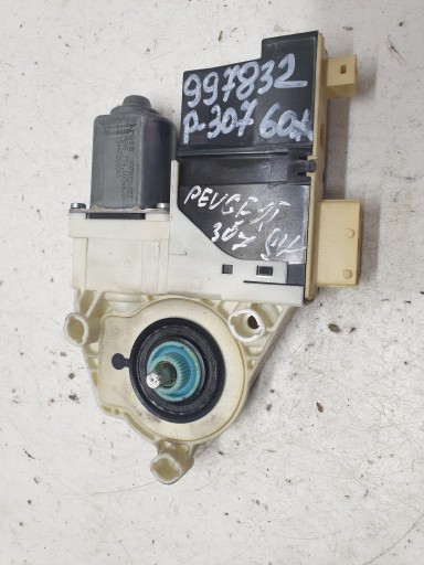 Моторчик переднього лівого скла peugeot 307 997832