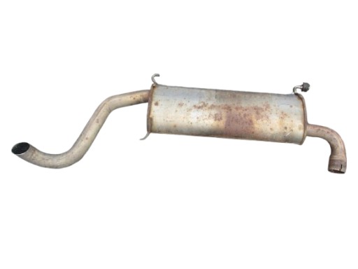 muffler, exhaust FIAT DUCATO 2,0D