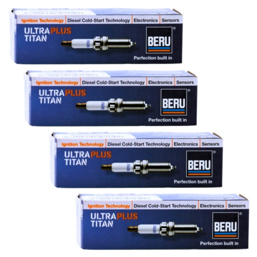 4 свечи зажигания 14 fgr-8 kqu - beru z173