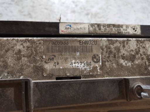 Kühler und Lüfter komplet BMW 3 E90 E91 7526533