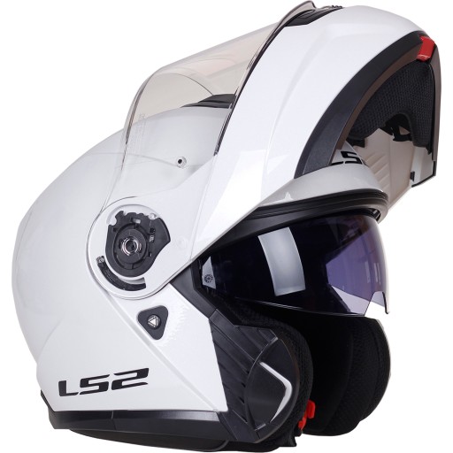 LS2 FF908 STROBE II SOLID WHITE S ПОСЛЕДУЮЩИЙ ШЛЕМ