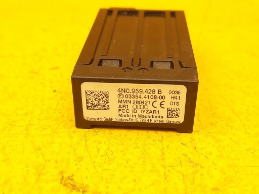 Контроллер модуля audi a4 b9 8w, интерфейс nfc 4n0959428b