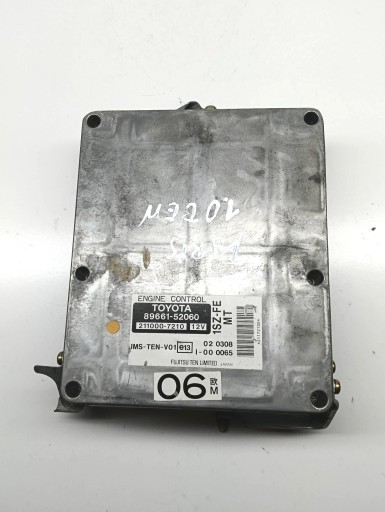 Centralina Motore computer TOYOTA Yaris e 1.0 89661-52060