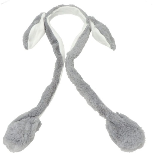 Пов'язка TnF котячі вушка універсальна сірого кольору