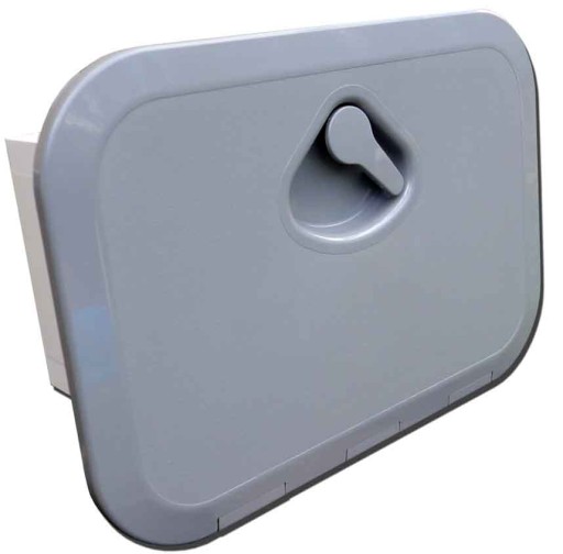 Ящик для зберігання з ящиками сірий 270x375mm 08756