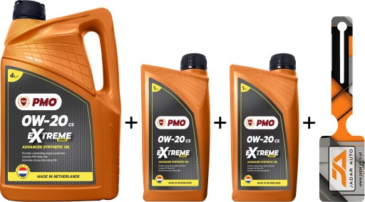 PMO OIL 0W20 (4+1+1) 6L C5 EXTREME SERIES SET