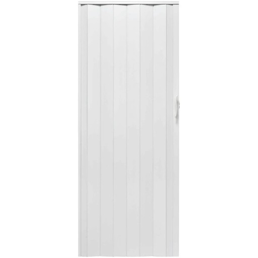 Harmonikové dvere 001P-014-100 biela mat 100 cm
