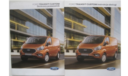 Ford Transit Custom 2017-Польська книга обслуговування