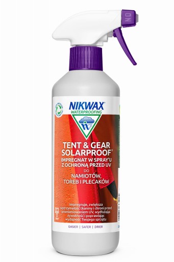Гідроізоляційний спрей Nikwax Tent \u0026 Gear SolarProof 500 мл