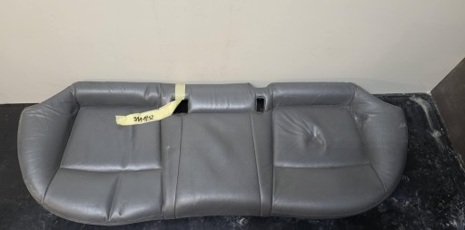 Sitz hinten Blende Abdeckung CIEMNA Leder graue SAAB 9-3 93 II SIEDZISKO SKORZANE