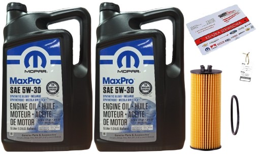 MOPAR 5W30 10L MS-6395 + ФИЛЬТР MO-744 + БЕСПЛАТНЫЕ ПОДАРКИ