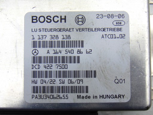 module REDUKTORA MERCEDES ML GL W164 A1645408662