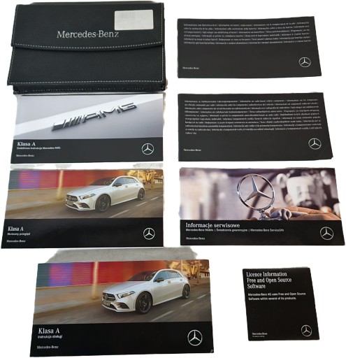 ЧЕХОЛ ДЛЯ СЕРВИСНЫХ КНИГ MERCEDES W177 A45 S AMG