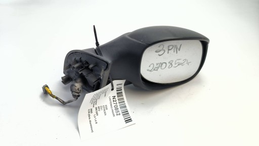 mirror right EU black, CITROEN C3 and 3 PIN