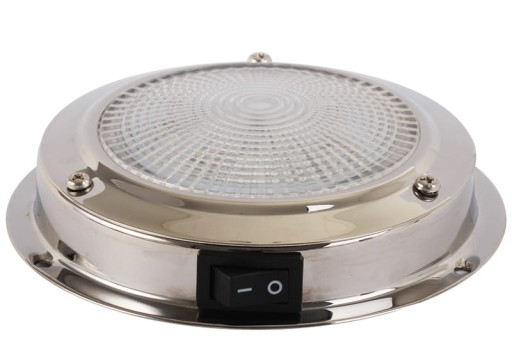 00550-SLD - СВІТЛОДІОДНА КРУГЛА ЛАМПА З НЕРЖАВІЮЧОЇ СТАЛІ ДЛЯ ЧОВНА