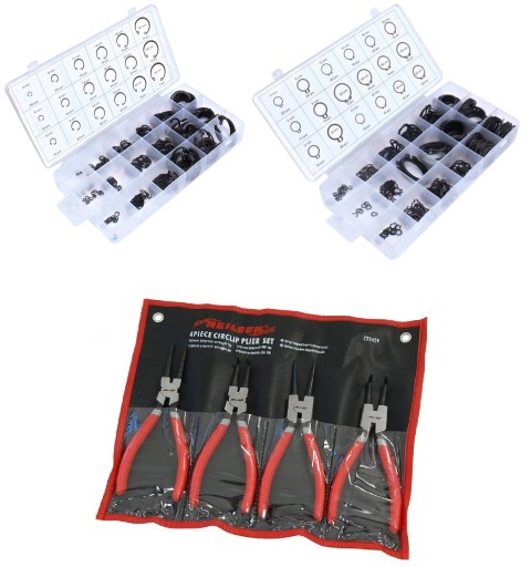 КОЛЬЦА SEGERA НАРУЖНЫЕ ВНУТРЕННИЕ ПЛОСКОГУБЦЫ