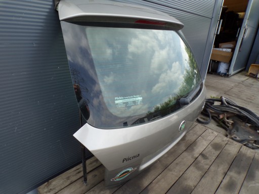 trunk door boot rear SKODA FABIA 2 II KOMBI colour 9202