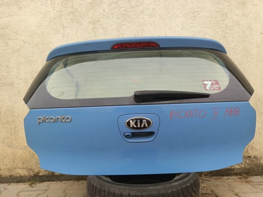 KIA PICANTO III boot door rear complete ABB 17