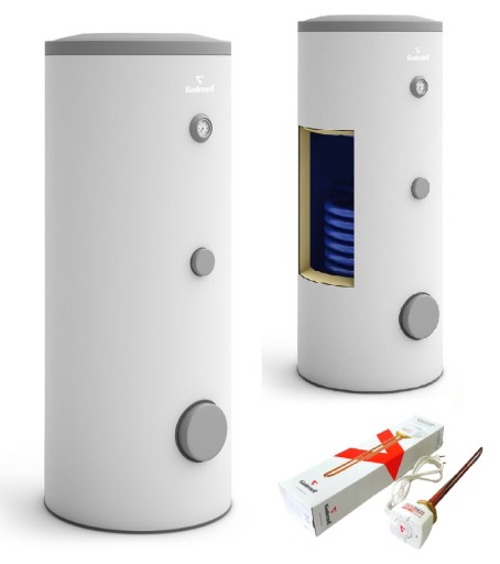 BOJLER 400L Z WĘŻOWNICĄ GALMET STOJĄCY + GRZAŁKA (5901224500213) • Cena ...