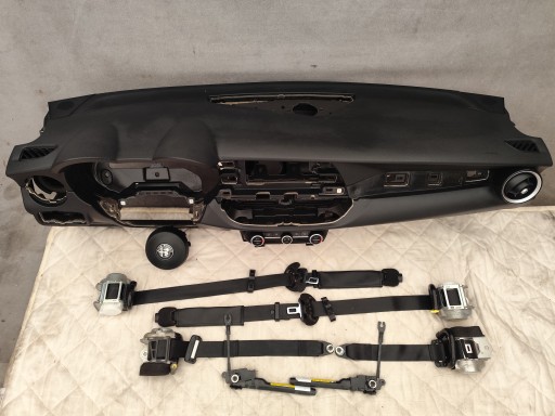ALFA ROMEO STELVIO console airbag tension belts