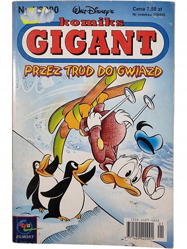 Zdjęcie egzemplarza: Przez trud do gwiazd / Gigant Poleca / Komiks nr 11/00 / rok 2000