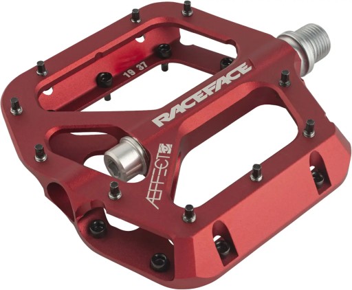 Педалі на платформі Race Face Aeffect, оранжево-червоні