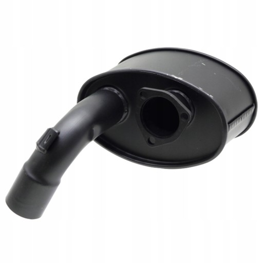 Глушитель 38015639 гранит с выхлопом на капоте