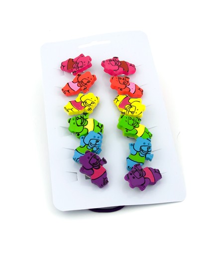 Набір резинок без стиків різнокольорових