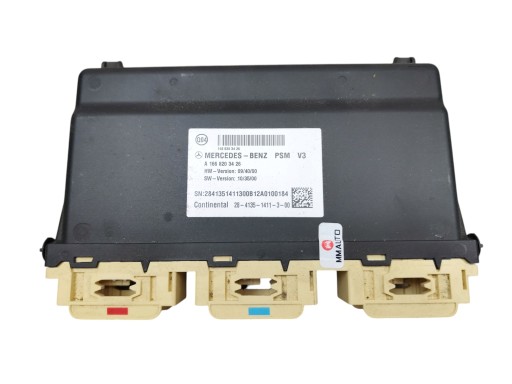 module control unit seat MERCEDES ML W166 (2011-2015) A1668203426