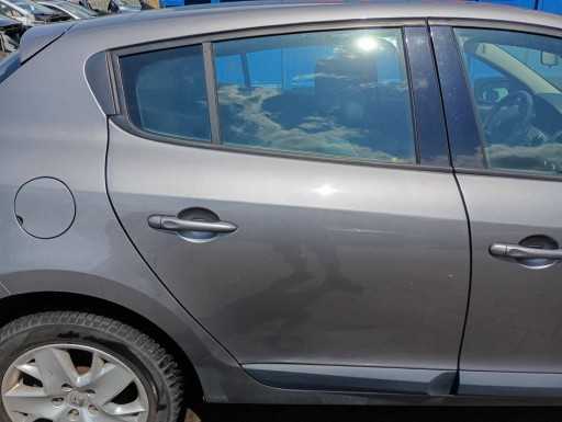 RENAULT MEGANE III 3 HB 08- Tür rechts heck hinten SZARE TEKNG