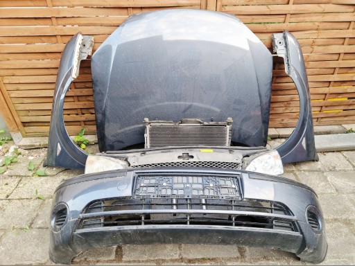 FORD MONDEO MK3 front KOMPLET bonnet tension belt bumper lights fenders colour M1