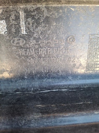 sider pillar of a bumper rear part HYUNDAI TUCSON III 86631D7000