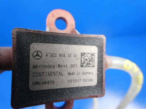 MERCEDES S KLASA W222 Crashsensor Drucksensor PIESZYCH AIR BAG vorne KOMPLET