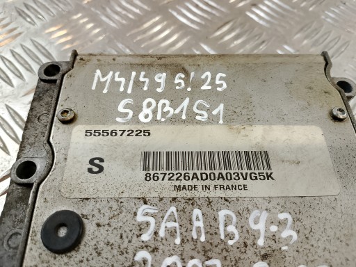 Computer Bedienteil DES MOTORS SAAB 9-3 II 2.0T 55567225