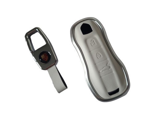 Чехол для ключа автомобиля для Porsche цвет белый