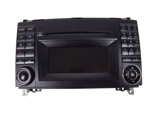 MERCEDES A W169 B-KLASA W245 (1) RADIO CD TELEFON A1698705794 LADNE