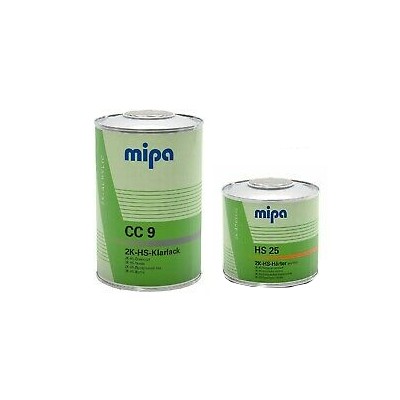MIPA прозорий лак CC9 5L + utw.