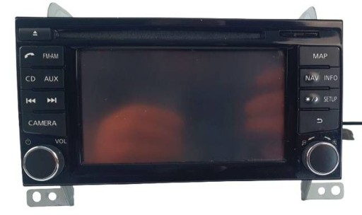 Nissan Juke und 1 F15 Qashqai 10- radio CD Navigation naped ekran