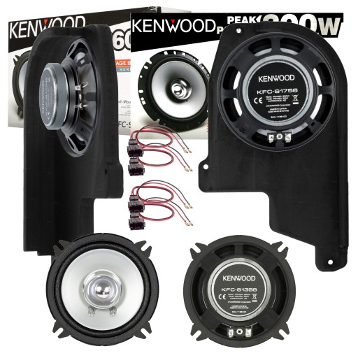 1060574931 - Kenwood динаміки BMW 5 E39 спереду і ззаду