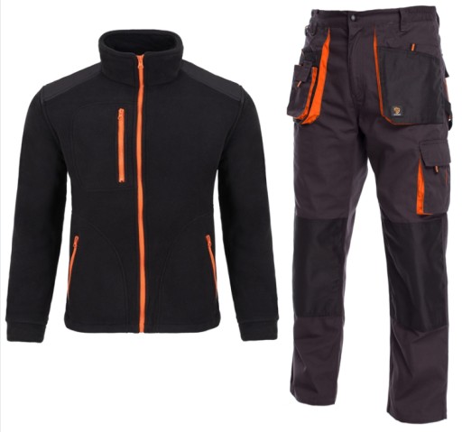 Одяг робочі штани + фліс комплект безпеки і безпеки 62