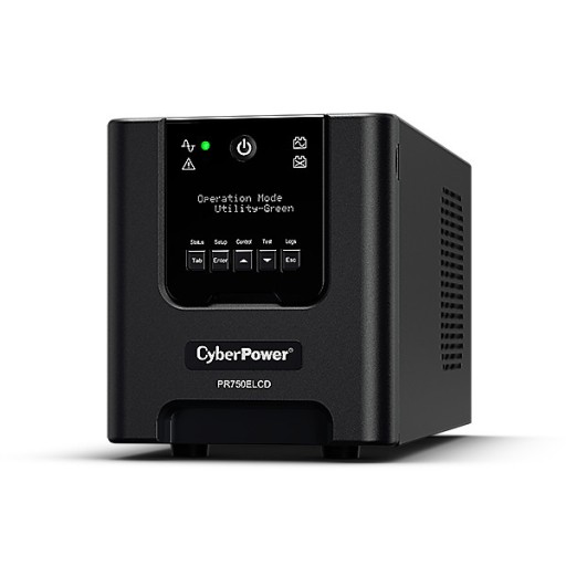 Ибп cyberpower pr750elcd с линейно-интерактивной технологией 0,75 ква 675