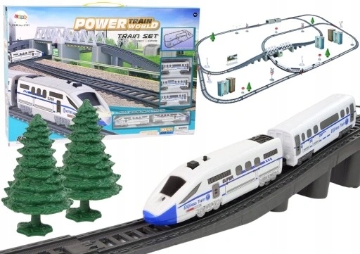 ВЕЛИКА ЕЛЕКТРИЧНА ЗАЛІЗНИЧНА КОЛІЯ СВІТЛОДІОДНІ АКСЕСУАРИ