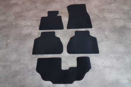 BMW X7 G07 ORYGINALNE mats WELUROWE EUROPA KOMPLET 7483448