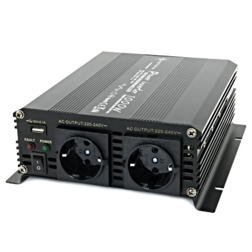 ПРЕОБРАЗОВАТЕЛЬ НАПРЯЖЕНИЯ 12 В постоянного тока в 230 В переменного тока 1000/2000 Вт