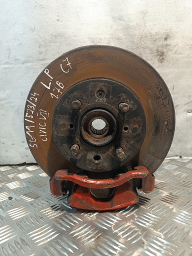 swing caliper left front HONDA CIVIC VII 1.7B
